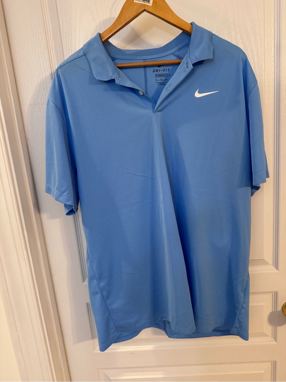 Nike XL Dri-FIT Men’s Light Blue Polo Shirt